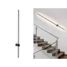KINKIET ŚCIENNY LED CATRINA 17W 120CM CZARNY 4000K-5904703008965