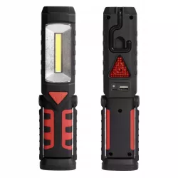 LATARKA LED Lampa warsztatowa HAK MAGNES POWERBANK USB ŚWIATŁO OSTRZEGAWCZE-5904703009450