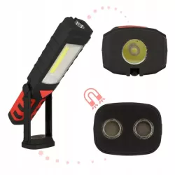 LATARKA LED Lampa warsztatowa HAK MAGNES POWERBANK USB ŚWIATŁO OSTRZEGAWCZE-5904703009450