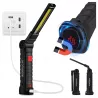 LAMPA WARSZTATOWA LED COB LATARKA AKUMULATOR MAGNES-5904703009511