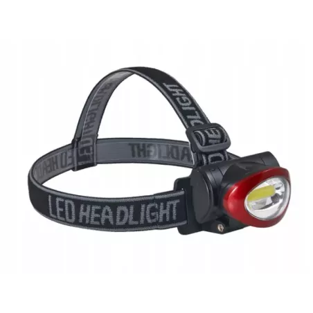 LATARKA CZOŁOWA LED 3W COB 6000K 3xAAA-5904703009160
