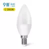 Żarówka diodowa świeczka LED C37 E14 9W ciepła - 8433325183363