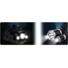 LATARKA CZOŁOWA CZOŁÓWKA LAMPKA LED NA GŁOWĘ 3x LED ZOOM PRO REGULOWANA-5904703009375