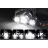 LATARKA CZOŁOWA CZOŁÓWKA LAMPKA LED NA GŁOWĘ 3x LED ZOOM PRO REGULOWANA-5904703009375