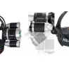 LATARKA CZOŁOWA CZOŁÓWKA LAMPKA LED NA GŁOWĘ 3x LED ZOOM PRO REGULOWANA-5904703009375