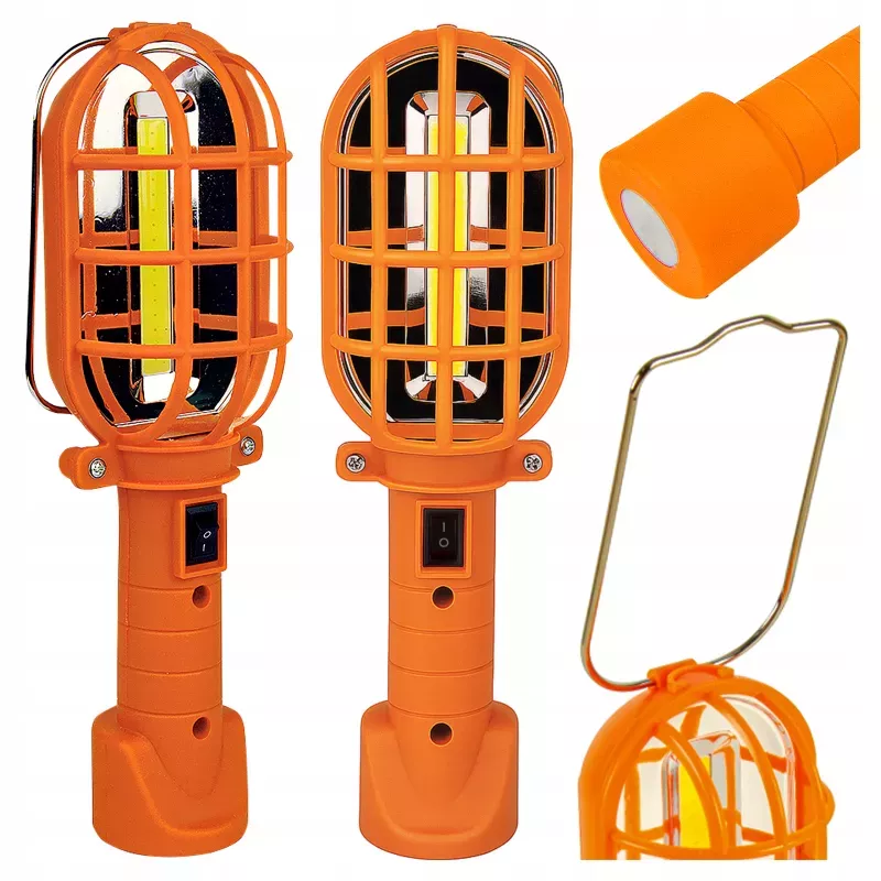LAMPA LATARKA WARSZTATOWA robocza HAK / MAGNES LAMPKA GARAŻOWA-5904703009245