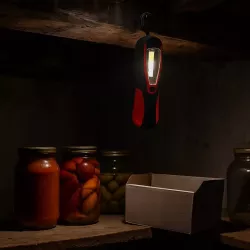 LAMPA WARSZTATOWA LATARKA TURYSTYCZNA HAK / MAGNES LAMPKA LATARKA GARAŻOWA-5904703009139