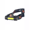 Latarka LED czołowa 1W COB+1W LED AKU-5904703009177