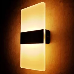 Kinkiet zewnętrzny lampa ogrodowa AKRYL zewnętrzna elewacyjna ścienna LED-5904703011446