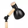 LAMPKA na BIURKO biurkowa nocna szkolna LED E27 DREWNIANA kreślarska-5904703017387