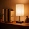 Lampka Na Biurko Biurkowa Nocna szkolna E27 LED USB C Regulowana-5904703017356