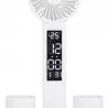 LAMPKA NA BIURKO BIURKOWA NOCNA LED z wiatrakiem zegarem szkolna regulacja-5904703016755