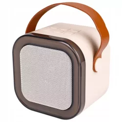 ZESTAW KARAOKE 2 MIKROFONY + GŁOŚNIK BEZPRZEWODOWY BLUETOOTH SUPER DŹWIĘK-5904703017639