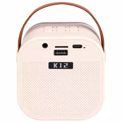 ZESTAW KARAOKE 2 MIKROFONY + GŁOŚNIK BEZPRZEWODOWY BLUETOOTH SUPER DŹWIĘK-5904703017639