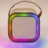 ZESTAW KARAOKE 2 MIKROFONY + GŁOŚNIK BEZPRZEWODOWY BLUETOOTH SUPER DŹWIĘK-5904703017639