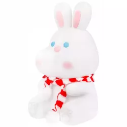 LAMPKA NOCNA DLA DZIECI KRÓLIK MIĘKKA KOLOROWA RGBWW LED USB SILIKONOWA-5904703017707