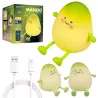 LAMPKA NOCNA DLA DZIECI MANGO MIĘKKA KOLOROWA 3000K LED USB SILIKONOWA-5904703017738