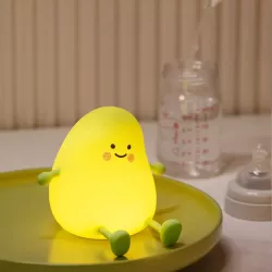 LAMPKA NOCNA DLA DZIECI MANGO MIĘKKA KOLOROWA 3000K LED USB SILIKONOWA-5904703017738