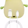 LAMPKA NOCNA DLA DZIECI MANGO MIĘKKA KOLOROWA 3000K LED USB SILIKONOWA-5904703017738