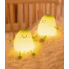 LAMPKA NOCNA DLA DZIECI MANGO MIĘKKA KOLOROWA 3000K LED USB SILIKONOWA-5904703017738