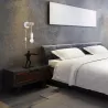 Kinkiet ścienny wiszący E27 lampa DREWNO wewnętrzna ścienna LED biały-5904703018520