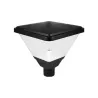 Lampa LED parkowa latarnia E27 Tirana czarna-5904703018971