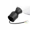 LAMPA LED ULICZNA PARKOWA LATARNIA E27 50W ogrodowa czarna 360° IP65-5904703018957