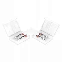 Złączka taśmy LED kątowa 8mm narożna kąt prosty-5903002037508
