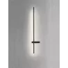 Kinkiet LED Lira 90 W 12W 4000K czarny - nowoczesny design do salonu-5904703020325