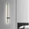 Kinkiet LED Lira 90 W 12W 4000K czarny - nowoczesny design do salonu-5904703020325