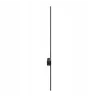 Kinkiet LED Lira 90 W 12W 4000K czarny - nowoczesny design do salonu-5904703020325