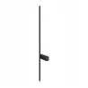 Kinkiet LED Lira 90 W 12W 4000K czarny - nowoczesny design do salonu-5904703020325
