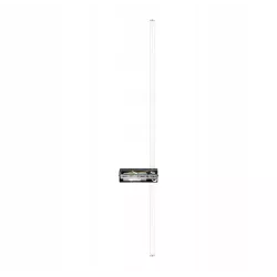 Kinkiet LED Lira 90 W 12W 4000K czarny - nowoczesny design do salonu-5904703020325