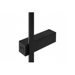 Kinkiet LED Lira 90 W 12W 4000K czarny - nowoczesny design do salonu-5904703020325