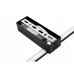 Kinkiet LED Lira 90 W 12W 4000K czarny - nowoczesny design do salonu-5904703020325