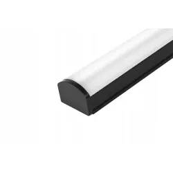 Kinkiet LED Lira 90 W 12W 4000K czarny - nowoczesny design do salonu-5904703020325