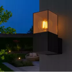 Kinkiet zewnętrzny lampa ogrodowa zewnętrzna ścienna E27 LED-5904703019640