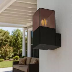 Kinkiet zewnętrzny lampa ogrodowa zewnętrzna ścienna E27 LED-5904703019640