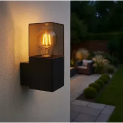 Kinkiet zewnętrzny lampa ogrodowa zewnętrzna ścienna E27 LED-5904703019640