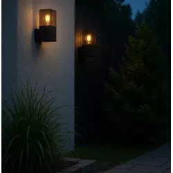 Kinkiet zewnętrzny lampa ogrodowa zewnętrzna ścienna E27 LED-5904703019640