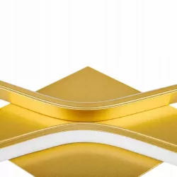 Kinkiet ścienny Lampa Oprawa LED Bramis ZŁOTY 4000K 22W 78cm-5904703020943