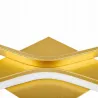 Kinkiet ścienny Lampa Oprawa LED Bramis ZŁOTY 4000K 22W 78cm-5904703020943