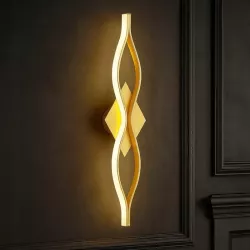 Kinkiet ścienny Lampa Oprawa LED Bramis ZŁOTY 4000K 22W 78cm-5904703020943