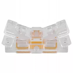 Złączka do taśmy LED COB 8mm zatrzaskowa zasilająca-5904703021551