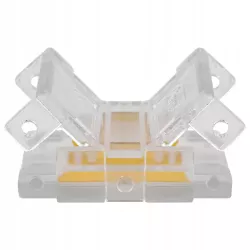 Złączka do taśmy LED COB 10mm zatrzaskowa zasilająca-5904703021568