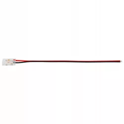 Złączka do taśmy LED COB 8mm zatrzaskowa z kablem-5904703021575
