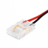 Złączka do taśmy LED COB 10mm zatrzaskowa z kablem-5904703021582