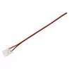 Złączka do taśmy LED COB 10mm zatrzaskowa z kablem-5904703021582