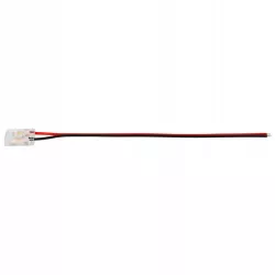 Złączka do taśmy LED COB 10mm zatrzaskowa z kablem-5904703021582