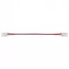 Złączka do taśmy LED COB 8mm zatrzask podwójny z kablem-5904703021599